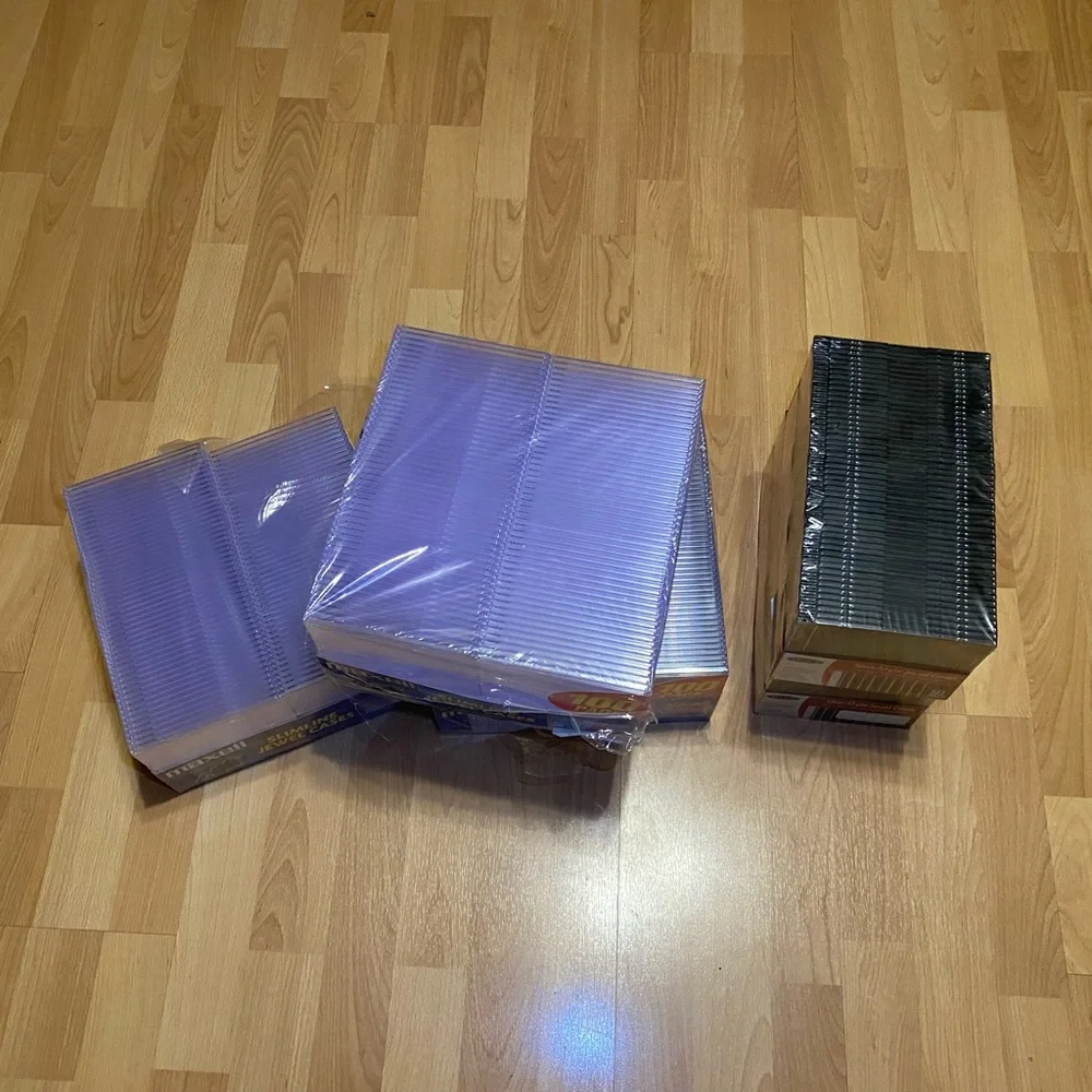 ALL 300 Maxell CDs, CD/DVD Labels, and 350 Jewel Cases Set for $50